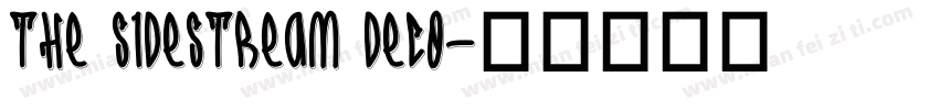The Sidestream Deco字体转换